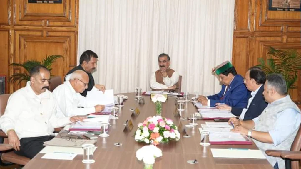 Himachal Cabinet Meeting