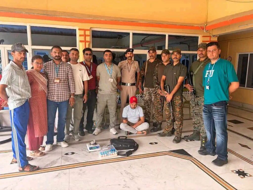 Police ने 42.37 ग्राम चिट्टे सहित युवक किया गिरफ्तार