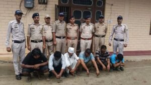 175.5 ग्राम चिट्टा; ₹ 2 लाख कैश बरामद, 6 लोग Arrest